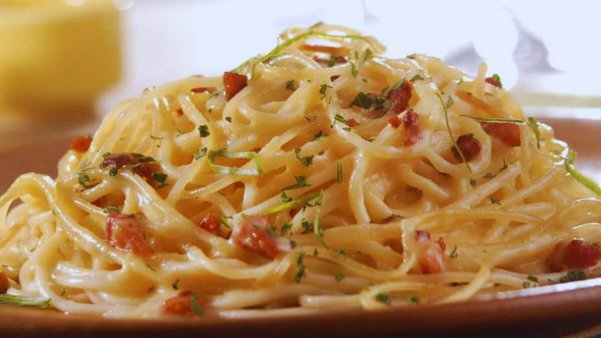 Itália – Spaghetti à Carbonara