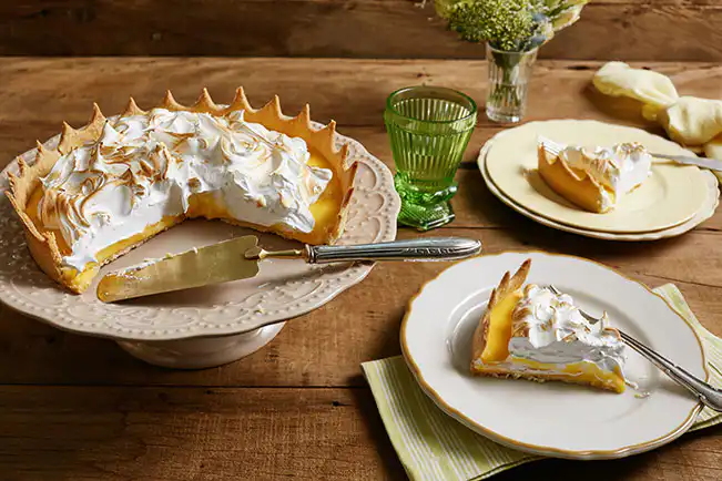 Bolo de Limão com Merengue